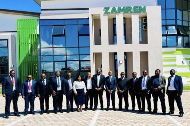Minister of Education Tours New ZAMREN Building at UNZA