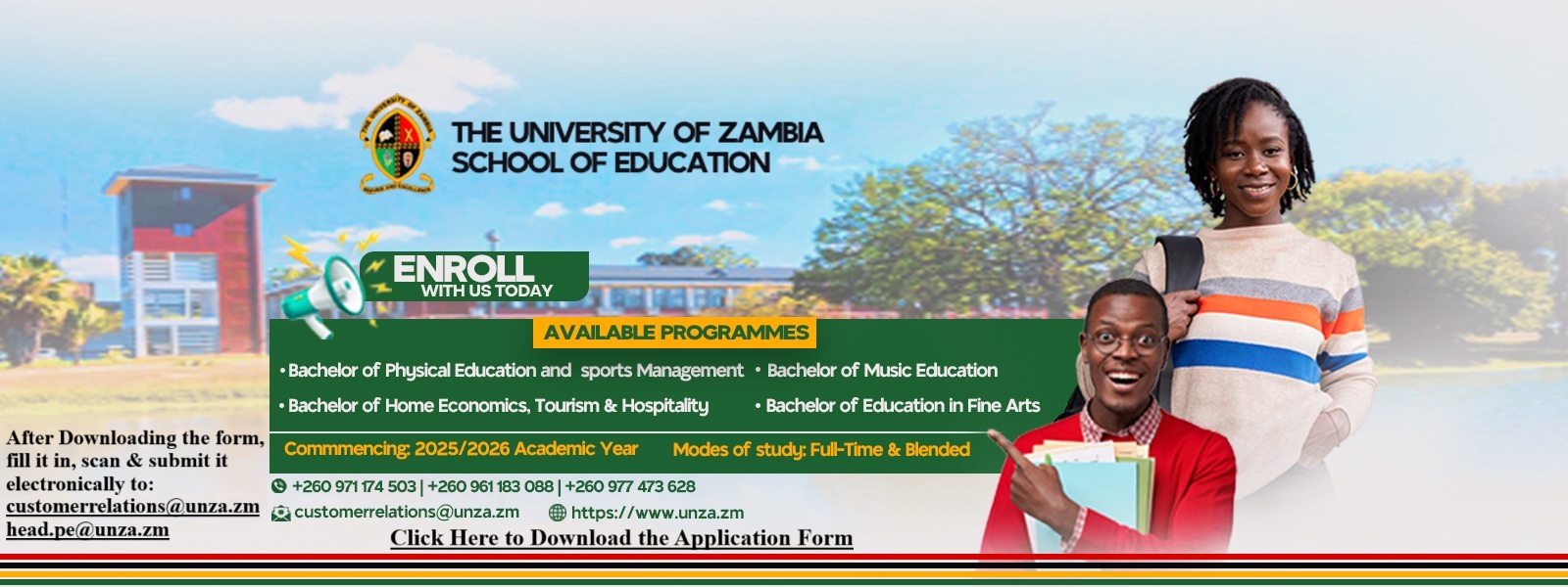 School of Education New Programs