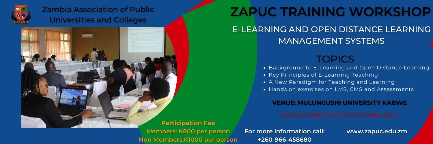 ZAPUC Training Workshop