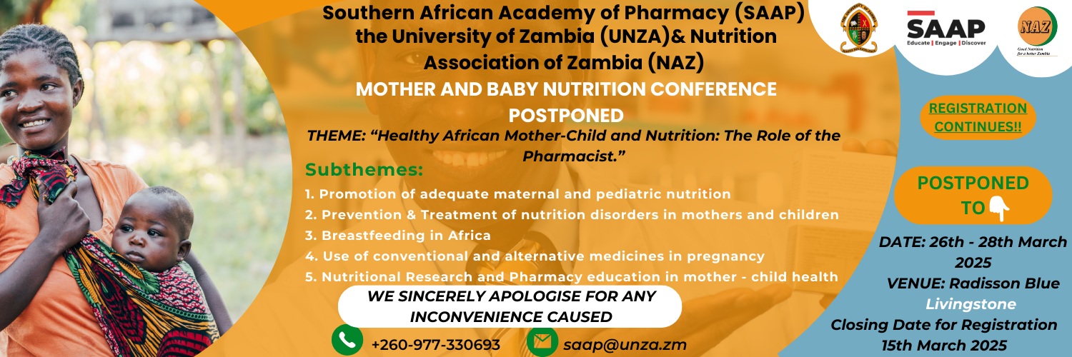 SAAP/UNZA/NAZ Mother & Baby Nutrition Conference