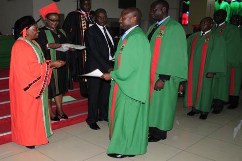 UNZA Kick Starts 48th Graduation Ceremonies by Graduating 55 ZNS ...