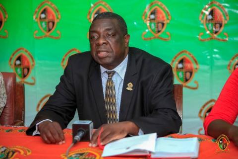 Acting Vice-Chancellor Prof Boniface Namangala