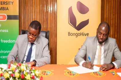 VC nd BongoHive CEO signs the MoU